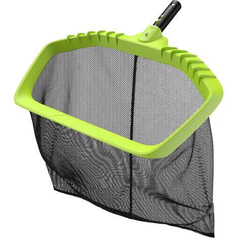 Professionelles Poolskimmernetz, Großes Fassungsvermögen, Griffloses Oberflächennetz Zum Auffangen Von Blättern, Für Schwimmbäder, Teiche, Spas Und Wasserparks