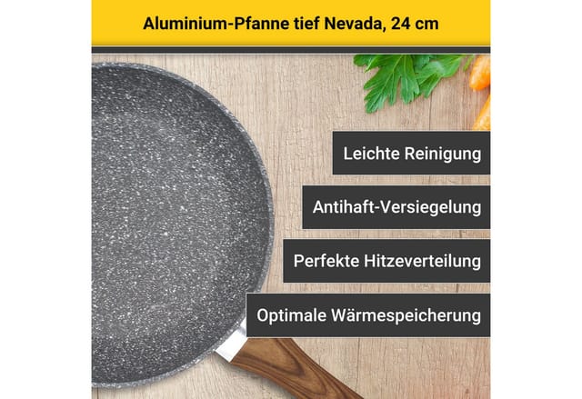 Bratpfanne 'Nevada' tief