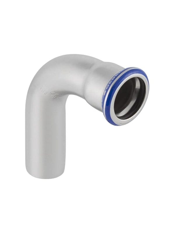 Ge Mapress Edelstahl Bogen m. einseit.Einschiebende 90 Gr.d22mm, üa 30304 - Geberit