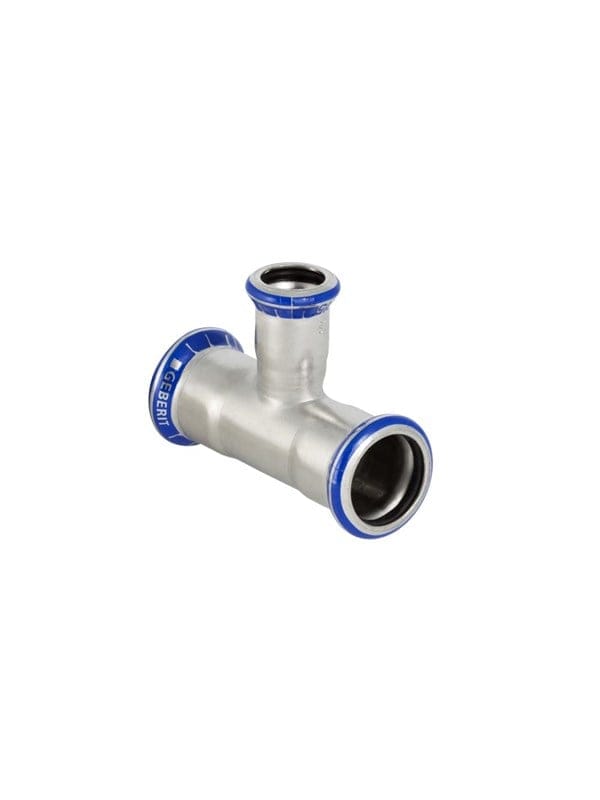 Geberit Mapress Edelstahl T-Stück reduziert d28-15-28, 31209