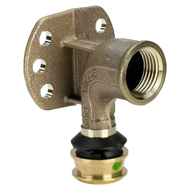 Viega - Raxofix Wandscheibe 645939 20mmxRp 3/4, mit SC-Contur, Siliziumbronze