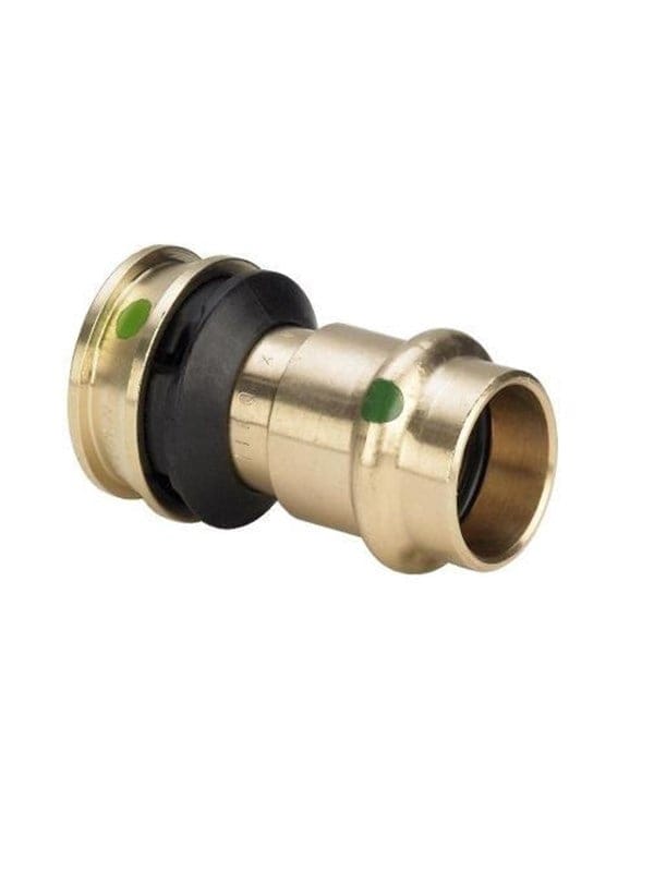 Viega - Raxofix Übergangsstück 646738 20 x 18 mm, Siliziumbronze, mit SC-Contur, mit Pressende