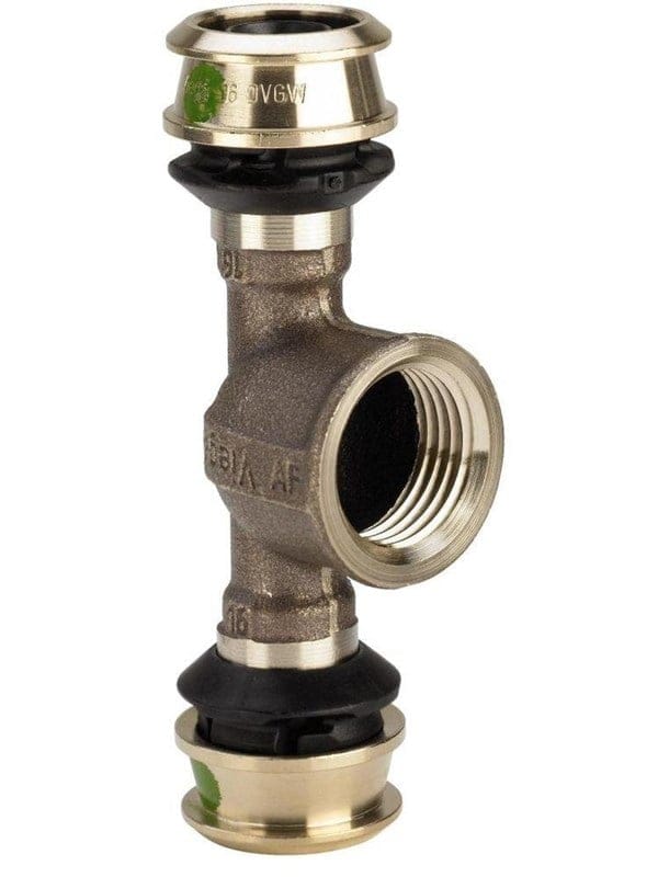 Viega - Pressfitting Raxofix 5317 T-Stück 32mm x 3/4' ig x 32mm