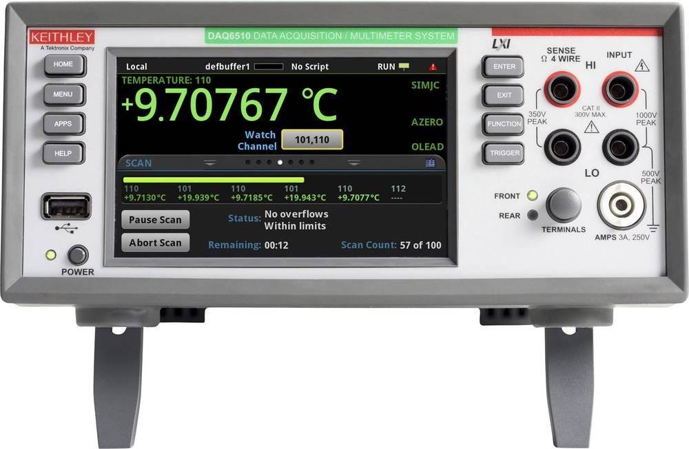 Keithley Daq6510 7700 Professioneller Tischmultimeter Schwarz