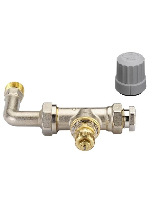 Danfoss Ventilgehäuse RA-KE Durchgangsausführung mit Bogen, R 1/2