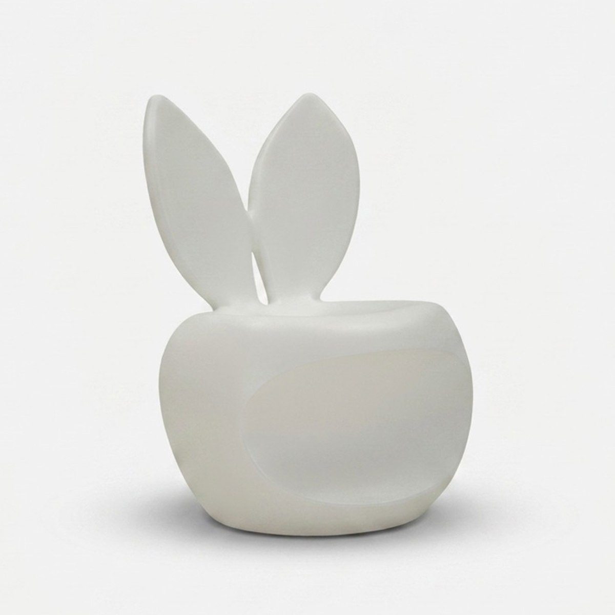 Designstuhl Für Innen- Und Außenbereich Aus Polyethylen Bunny - Weiß
