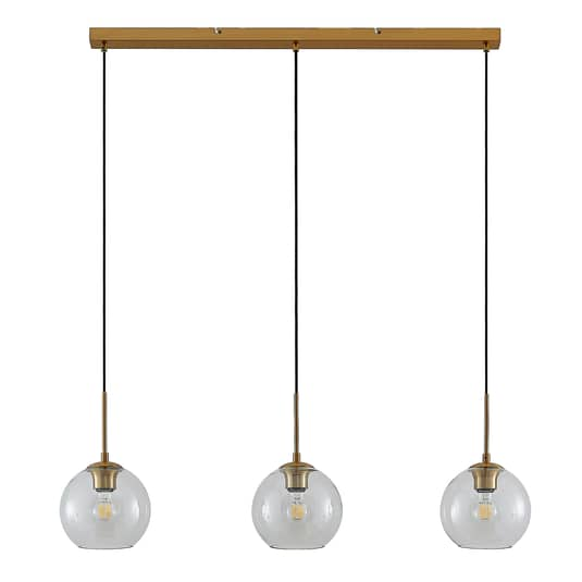 [gebraucht] B-ware Lindby Grady Pendelleuchte Mit Glasschirmen Pendelleuchte Deckenlampe Hängela289