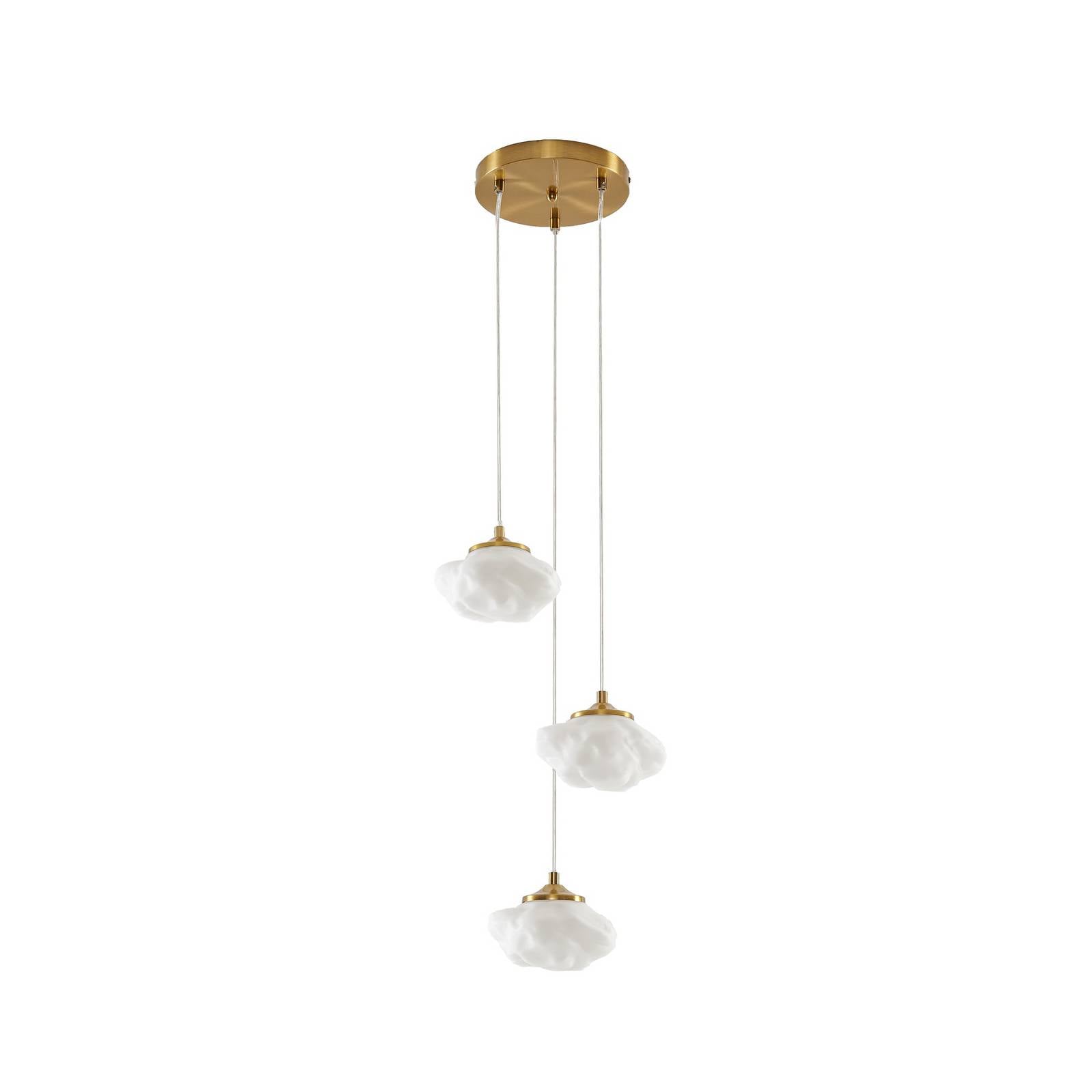 Pendelleuchte "piatra" Aus Glas Für Wohnzimmer & Esszimmer Von Lindby