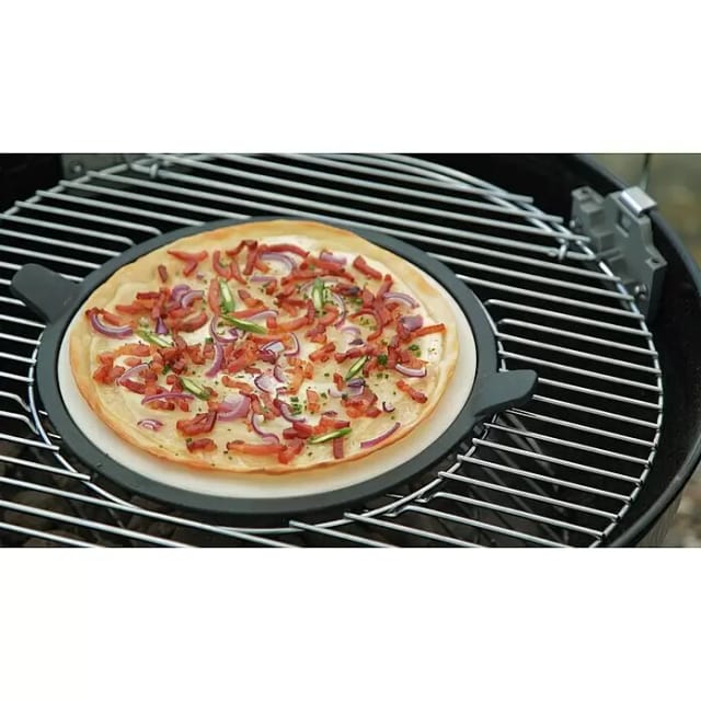 Tepro Pizzastein-Einleger 28,5cm Brotbackstein Flammkuchen Steinplatte Backstein