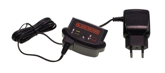 Batterieladegerät für Black&decker Bohrung