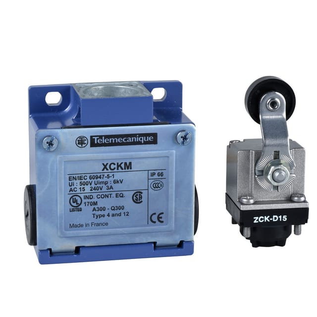 Schneider Electric - Telemecanique XCKM115 XCKM115 Endschalter Rollenhebel IP66 1 St.