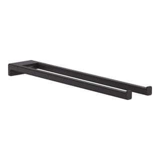 Hansgrohe - AddStoris - Handtuchhalter zweiarmig, Länge: 45 cm, schwarz matt 41770670