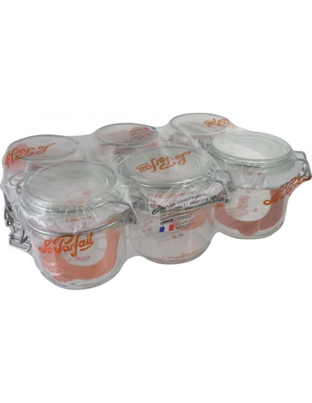 Set mit 6 terrinengläsern 350g Le Parfait 900513