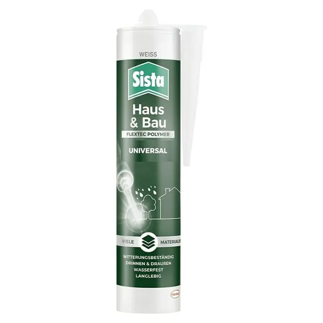 Sista Haus & Bau Dichtstoff Herstellerfarbe Weiß SHURW 280 ml