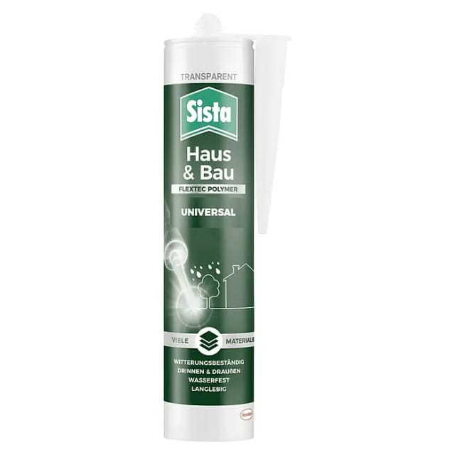 Henkel - Sista Haus & Bau Dichtstoff Herstellerfarbe Transparent shurt 280 ml