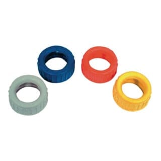 Manometerschutzkappe gelb Ø 63 mm Gummi