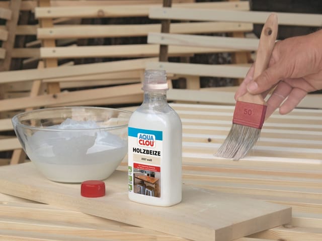 Aqua Clou Holzbeize 250 ml, teak Beize Beizen Holz Innen