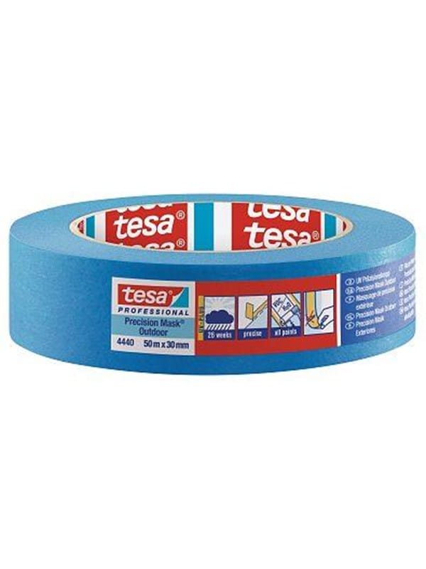 Tesa - precision outdoor 04440-00002-00 Kreppband ® Professional Blau (l x b) 50 m x 30 mm 1 St.