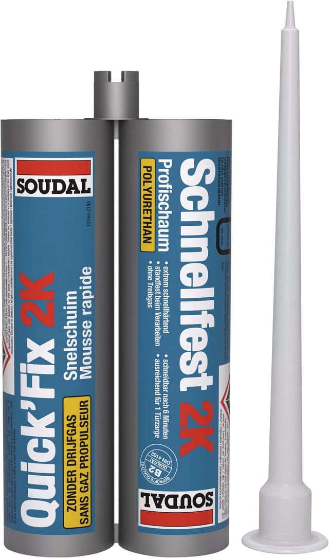 2K-PU-Schaum schnellfest 210ml 101665 - Soudal