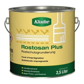 Rostprimer Rostosan® Plus rotbraun 2500 ml Dose
