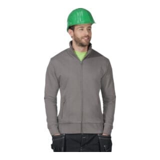 Promodoro - Sweatshirtjacke, Gr. 2XL steelgrey