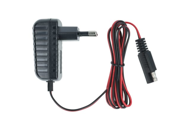 Vhbw - Ladegerät für Starter Akkus kompatibel mit Scheppach Rasenmäher, 12 v / 0,1 a, 2m