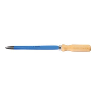 Dreikanthohlschaber Klingenlänge 150 mm Dreikant 14 mm Form c Holzheft