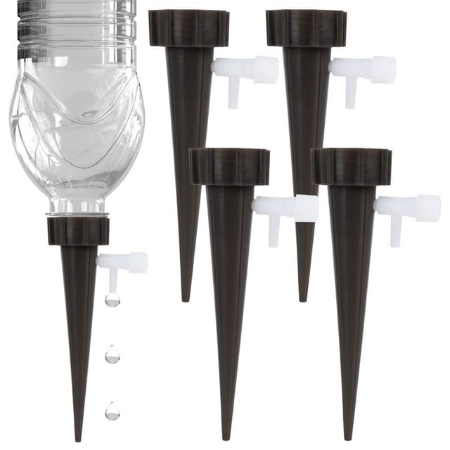 Progarden - Four irrigation systems with drip valve and flow settings