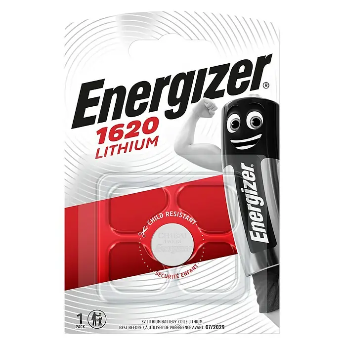 Energizer - Knopfzelle cr 1620 3 v 1 St. 79 mAh Lithium CR1620