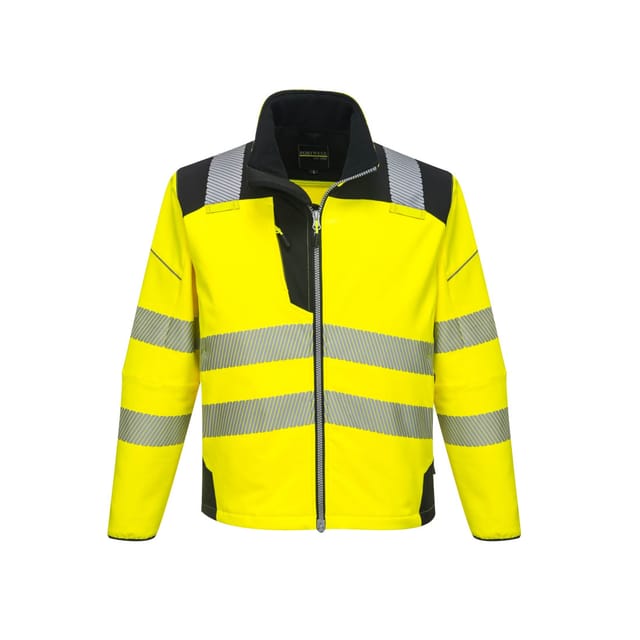 Portwest Warnschutz- Softshelljacke gelb 6XL