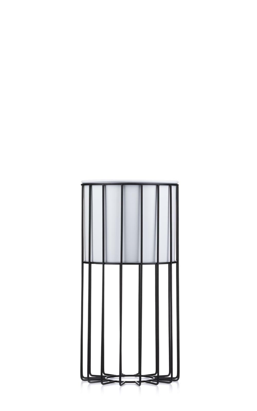 Moderner Blumenständer Mit Deckel, 42 Cm Hoch