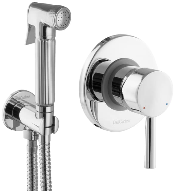 Paulgurkes - Bidet Set Unterputz WC-Brause Hygienedusche Intimdusche