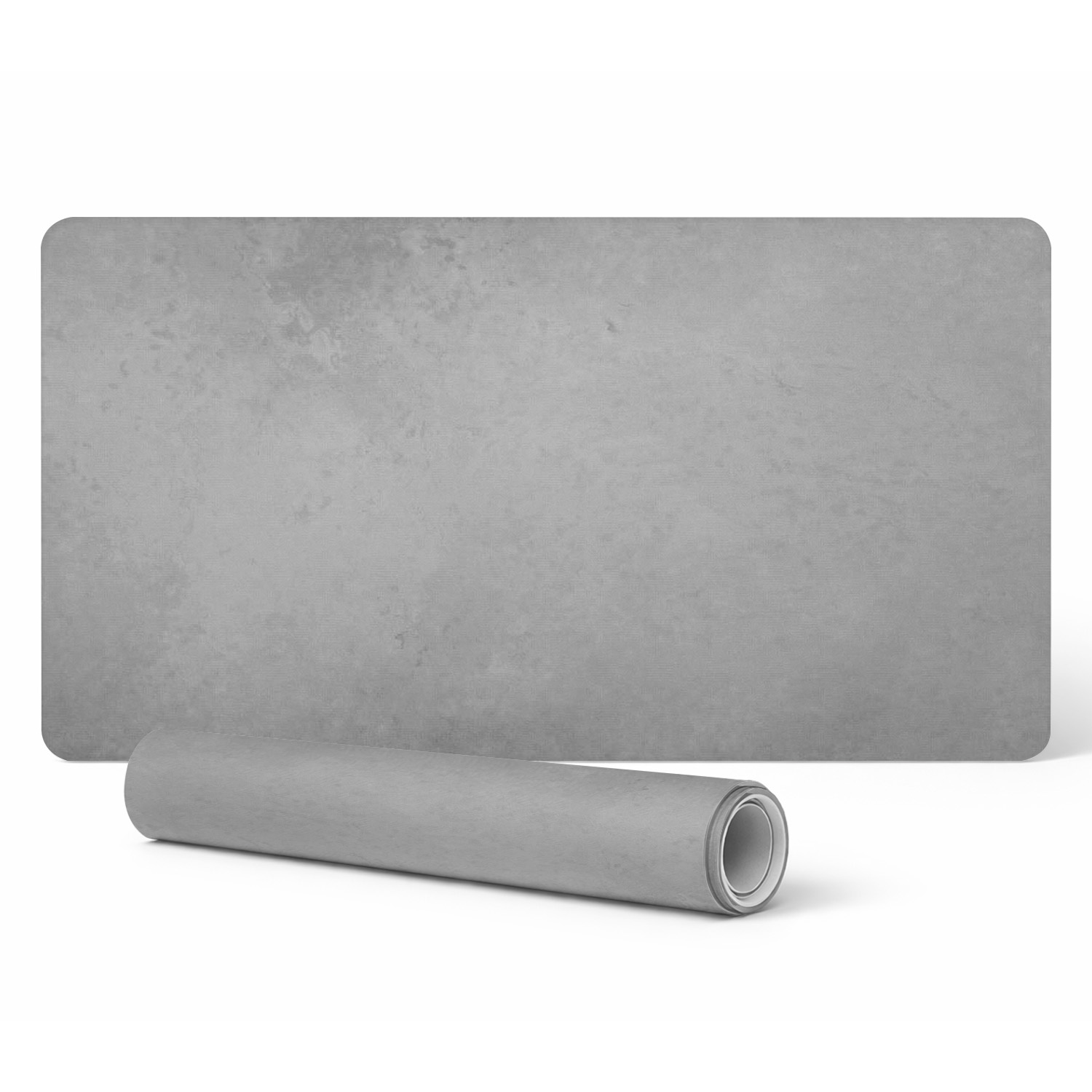 Schutzmatte Mit Betonstruktur Für Büroarbeitsplatten, 120 X 60 Cm