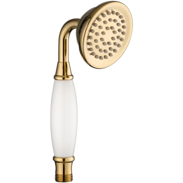 Retro Handbrause Messing poliert (gold) Brause - Paulgurkes