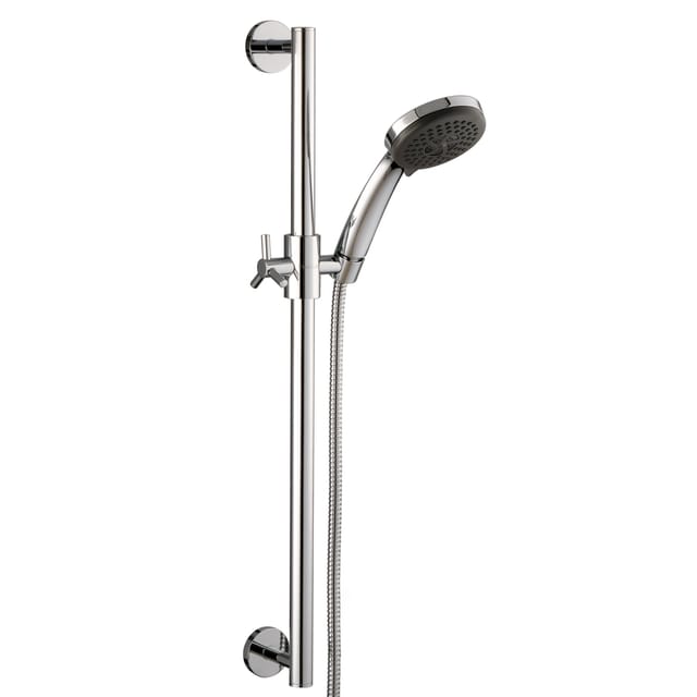 Paulgurkes - Duschstangenset Kreuzgriff Duschstange Handbrause Schlauch Aufputzdusche