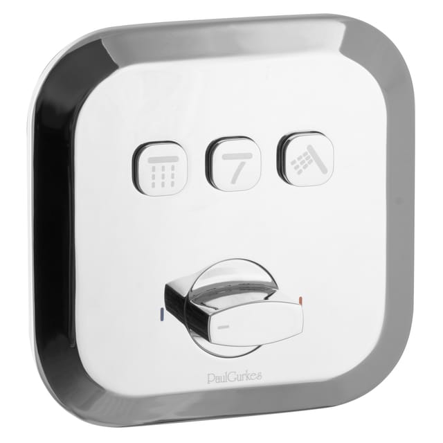 Unterputz 3-Wege Shower Action Select Armatur für Grundkörper pgbasic - Paulgurkes