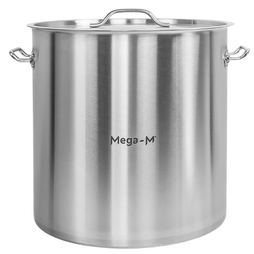Hoher Catering-topf Mit Deckel Mega-m Standard 71 L Durchmesser 45 Cm X Höhe 45 Cm N