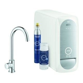 Blue Home Mono C-Auslauf Starter Kit Mono Armatur mit - Grohe