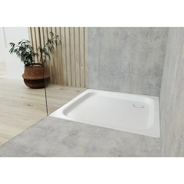 Kaldewei - Duschplan-Duschw.542-1 80x80x6.5cm 3.5mm o.Traeger weiss 440500010001
