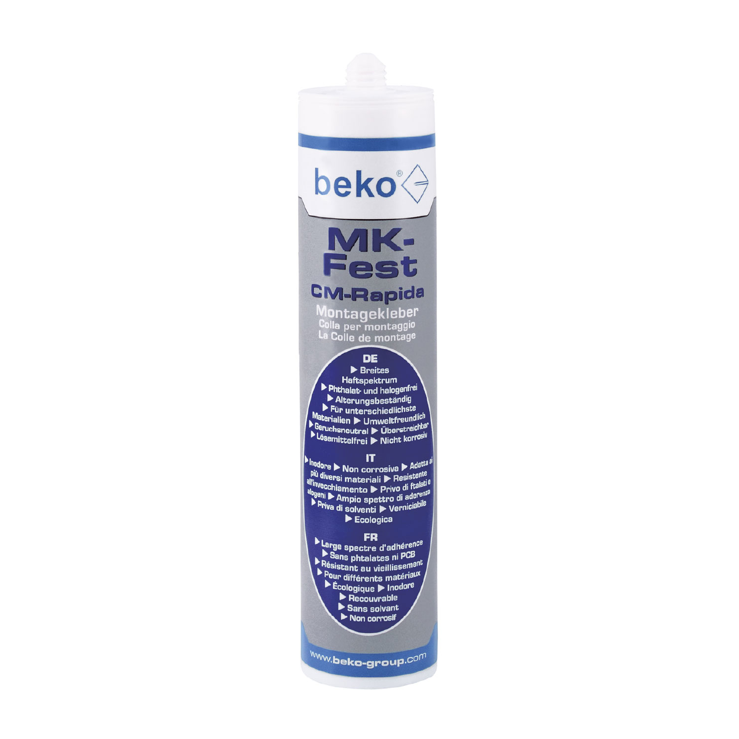 Beko - MK-Fest Montagekleber 310ml weiß 241 310