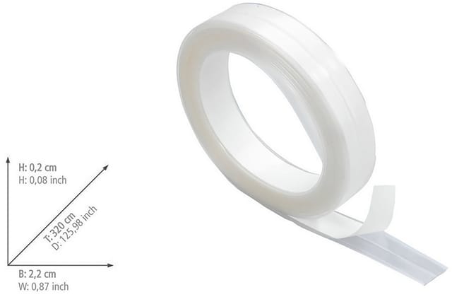 Abdichtband knickbar Weiß, 2er Set - Weiß - Wenko