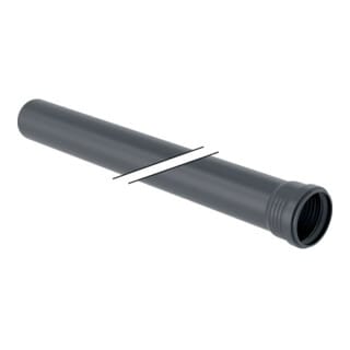 Silent-Pro Rohr mit Muffe Außendurchmesser 50mm, Länge 15cm - Geberit
