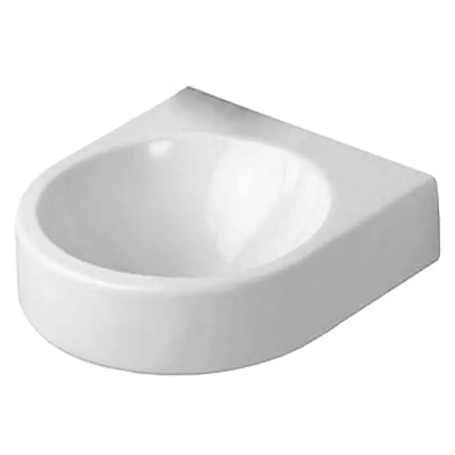 Duravit - Architec Handwaschbecken, 360x380mm, ohne Überlauf, 1