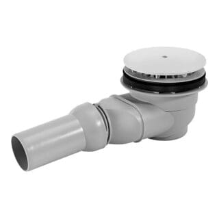 Duravit - Duschwannenablauf, 90mm waagrechter Abgang,,