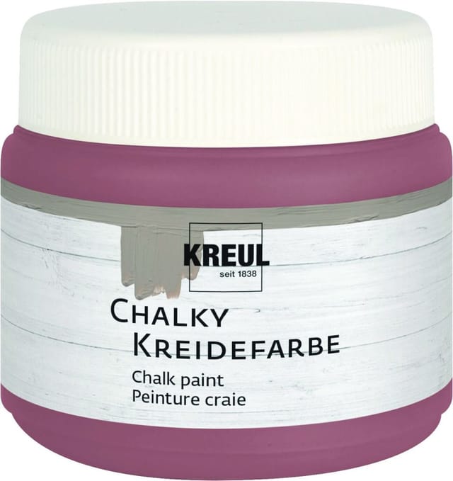 Chalky Kreidefarbe Marsala Rouge 150 ml Kreidefarbe - Kreul