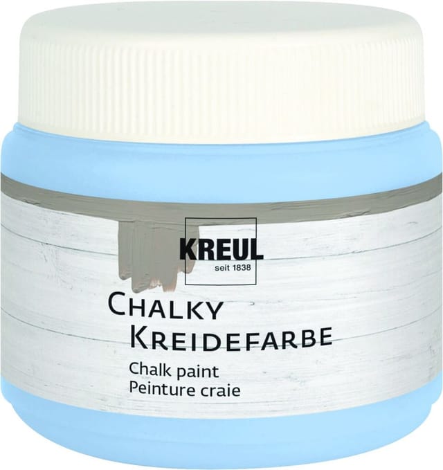 Chalky Kreidefarbe Vintage Blue 150 ml Kreidefarbe - Kreul