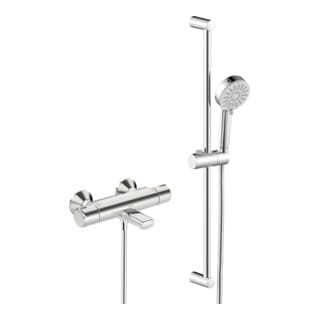 Hansa - Basic - Thermostat-Badewannenarmatur mit Zubehör, Chrom 55162131