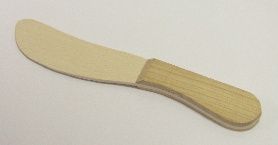 Holz-buttermesser