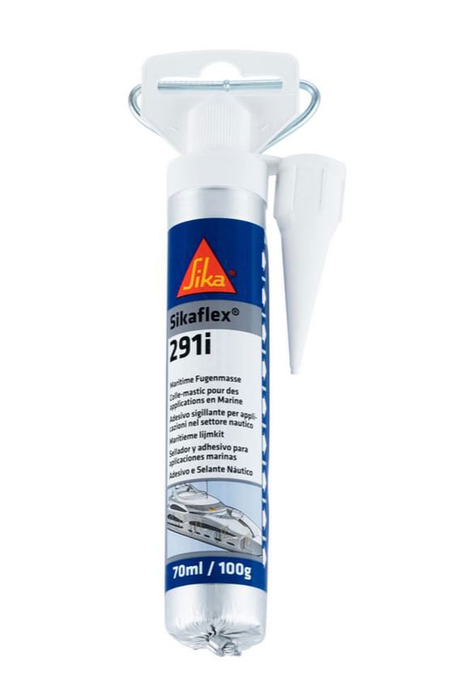 Flex-291i, haftstarker Marine-Dichtstoff, 70 ml, weiß - Sika