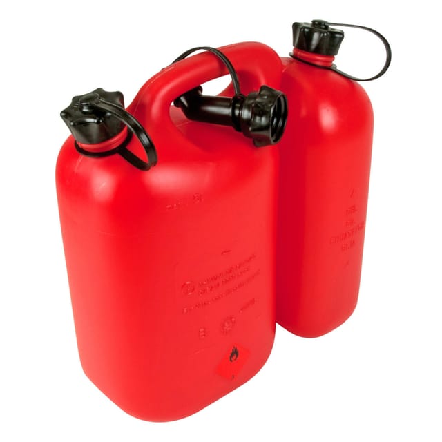 Oregon Doppelkanister für Benzin/Öl 6+3 l